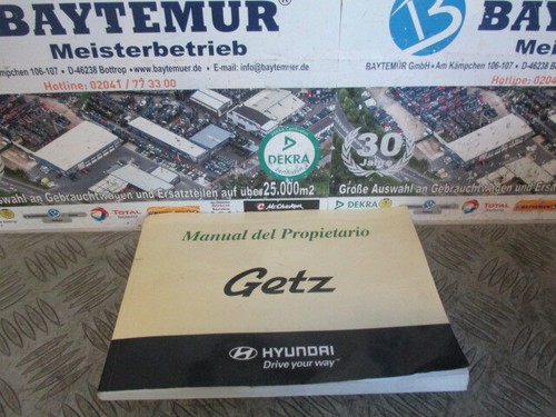 Betriebsanleitung hyundai getz - hyundai,