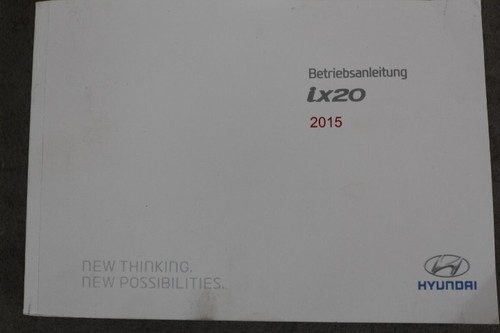 Hyundai ix20 betriebsanleitung - hyundai,